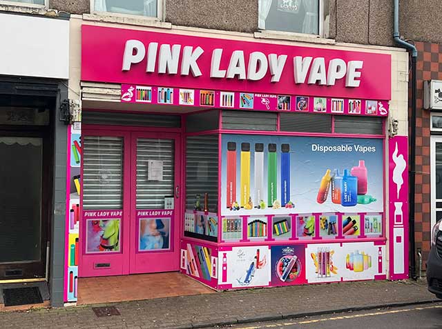 a vape shop