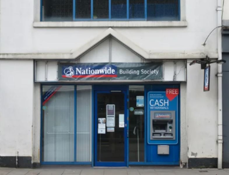 The Nationwide branch in George Street, Pontypool.