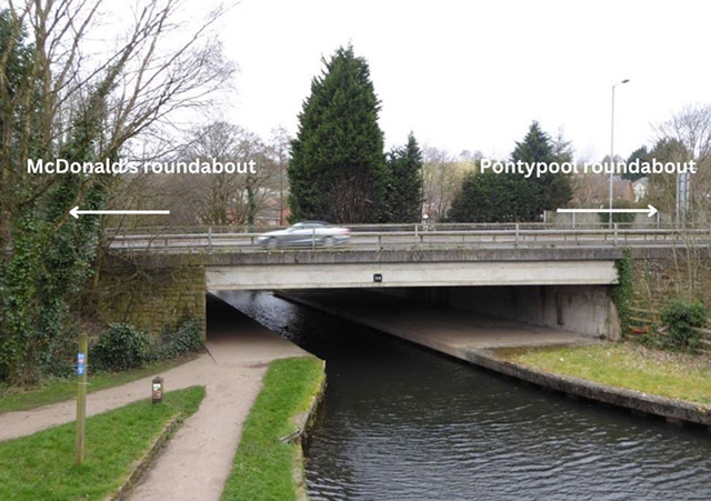 a road over a canal