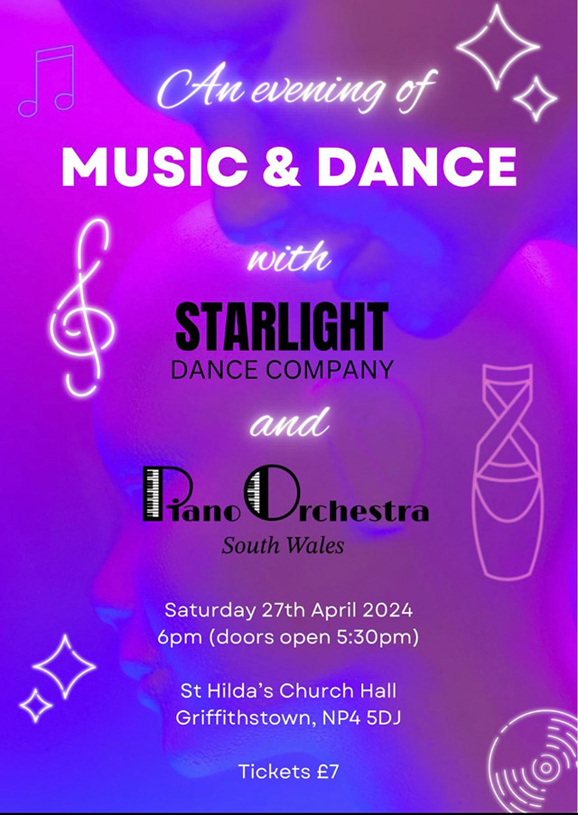 a poster for a dance event
