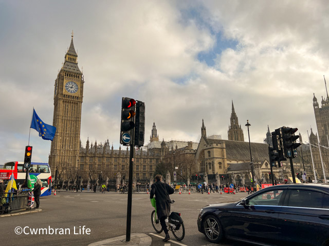 The Houses of Parliament in London