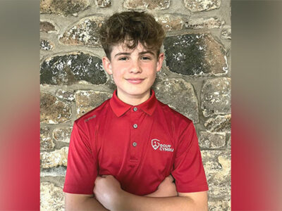 Cwmbran teenager picked for Wales under 16s golf team