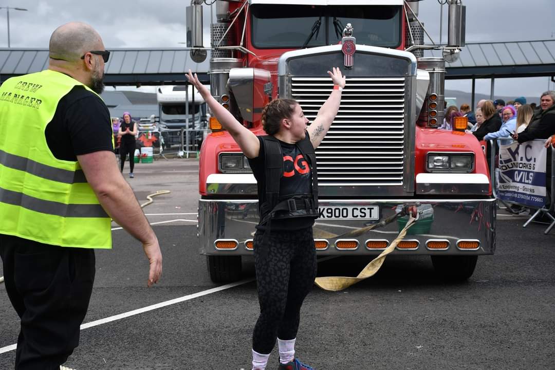 Wales' Strongest Woman 2024 Kirsty RobathanSmith takes third