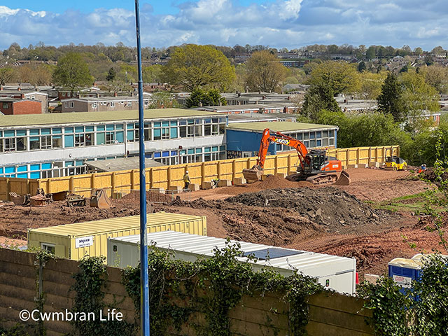 a school being built