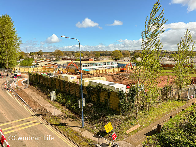 a school being built