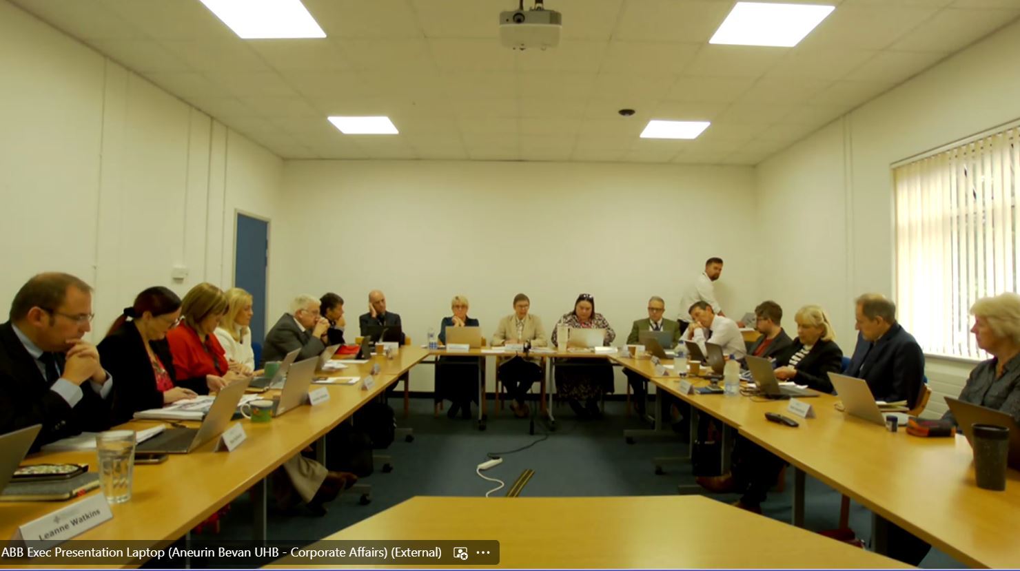 Aneurin Bevan University Health Board Meeting Disrupted by Leaking Roof ...