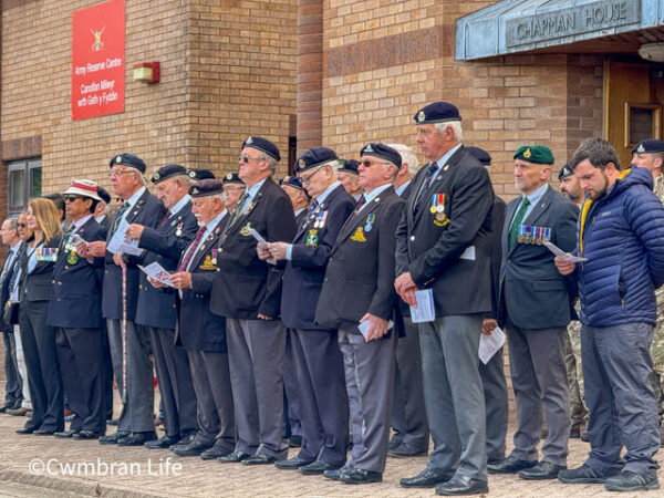 VIDEO- VE Day Cwmbran: Service to mark the 80th anniversary of VE Day