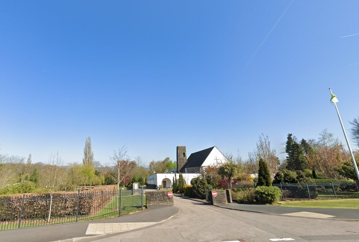 Gwent Crematorium at Croesyceiliog, Cwmbran, Torfaen.