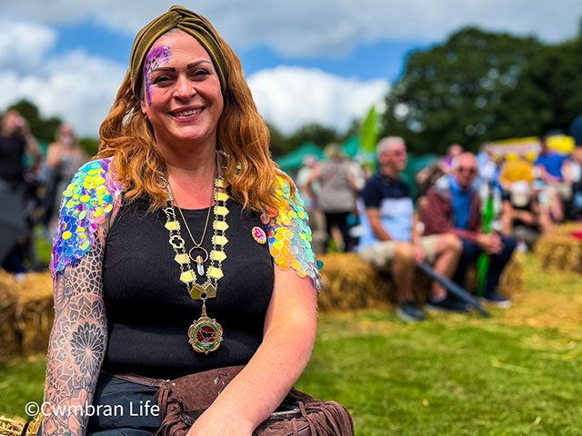 Councillor Rhiannon Bennett, chair of Cwmbran Community Council