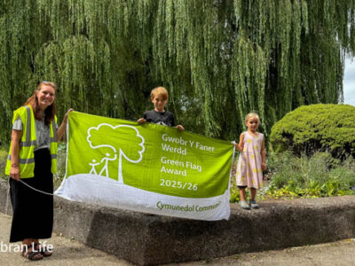 Oakfield Flower Gardens gets first Green Flag Award