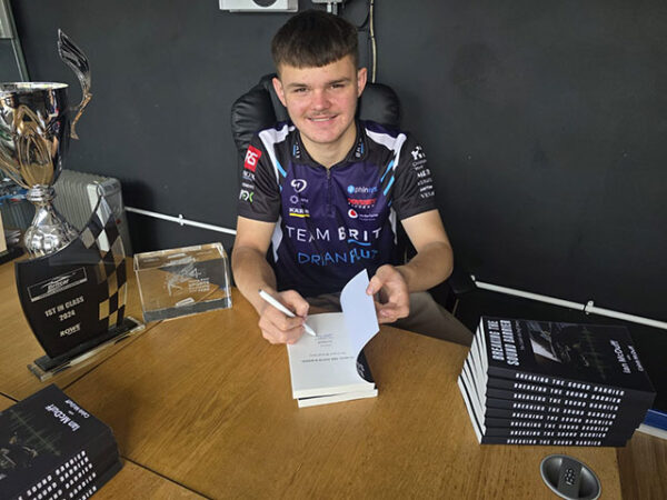 Torfaen racing driver Caleb McDuff to publish biography