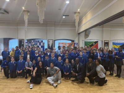 Torfaen pupils mark Windrush legacy with creative showcase in Cwmbran
