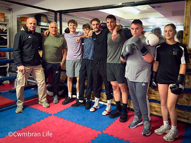 Members of Goodes Amateur Boxing Academy