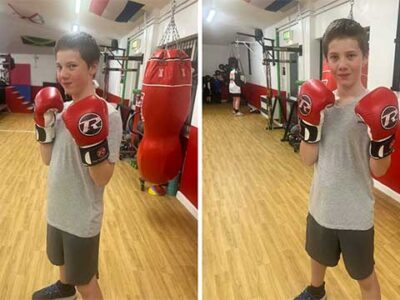 Dad thanks boxing club for giving autistic son a ‘feeling of belonging’