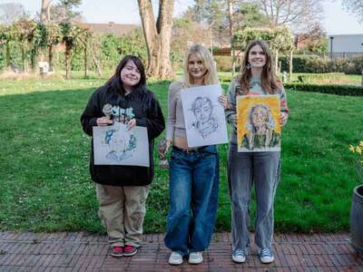 Torfaen teenager wins care home portrait competition