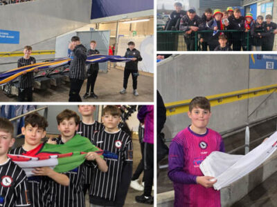 Cwmbran Town U13s ‘credit’ to town and club at Wales match