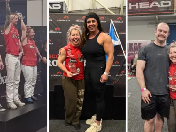 From lockdown health kick to Britain’s strongest woman podium