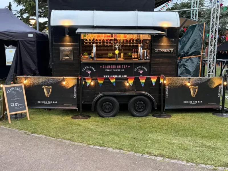 a drinks bar