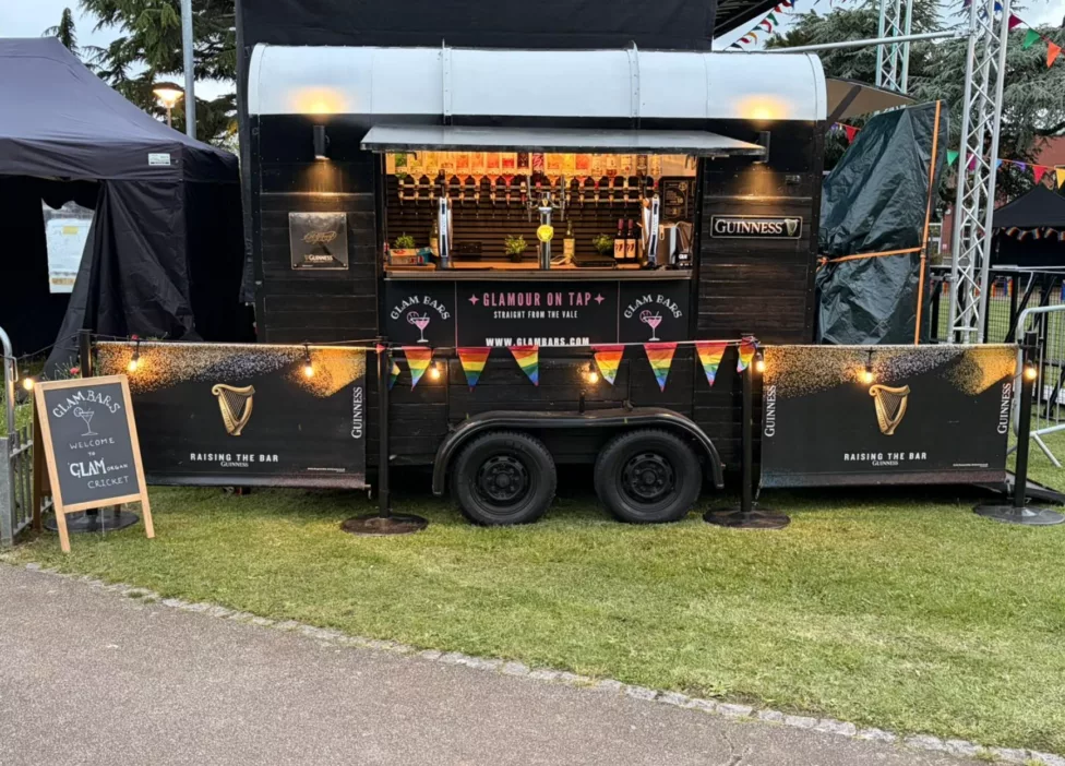 a drinks bar