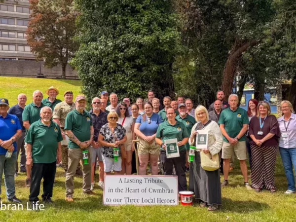 Memorial mural and garden fundraiser launched to honour three Cwmbran soldiers who died in Afghanistan