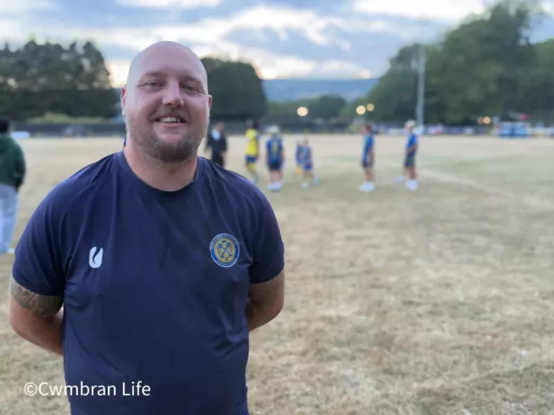 sam lewis on a football pitch