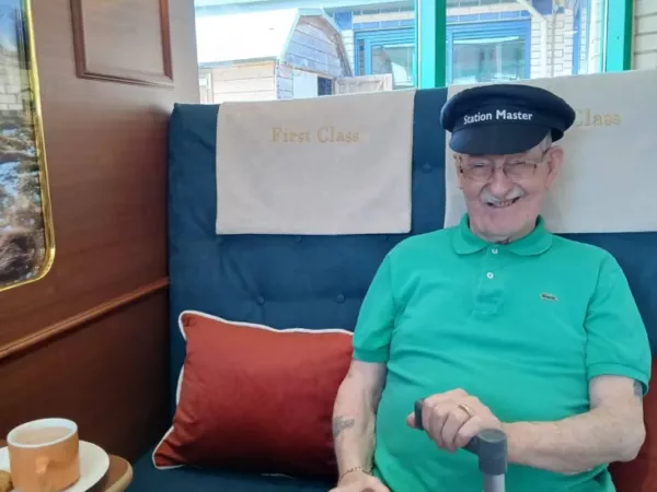 ‘Jolly Journey’ railway experiences bring back memories for Cwmbran House residents