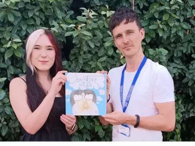 Every pupil at two Cwmbran schools to receive new mental health book